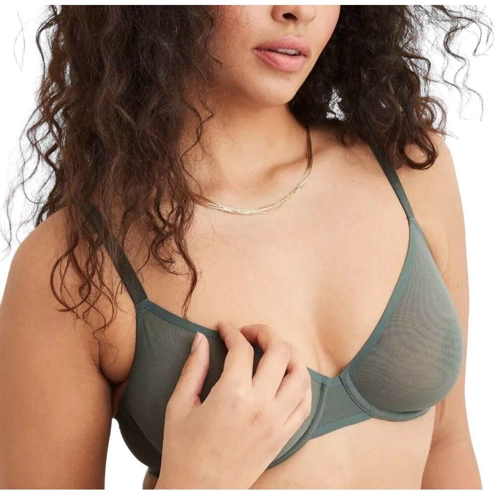 2 NWT Aerie BRA SMOOTHEZ‎ Mesh FULL COVERAGE 36B Bundle 2